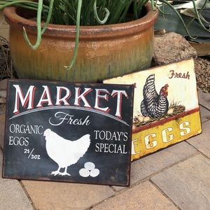 Metal wall decor farmhouse